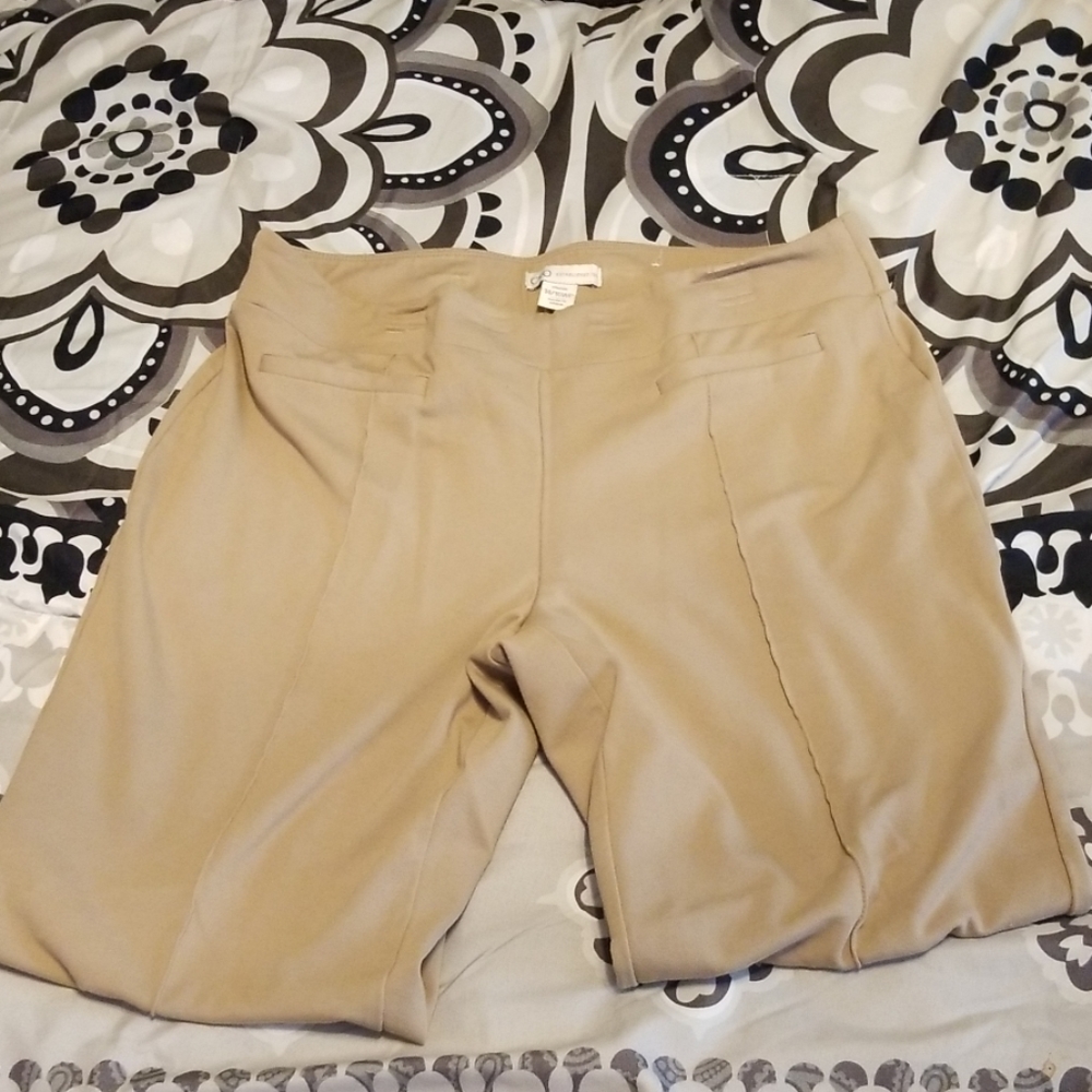 Womens Dress Pant Tan